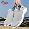 YRZL Men's Sneakers Breathable Unisex Casual Shoes Outdoor Non-Slip Mesh Loafers Walking Lightweight Fashion Male Tennis Shoes 1
