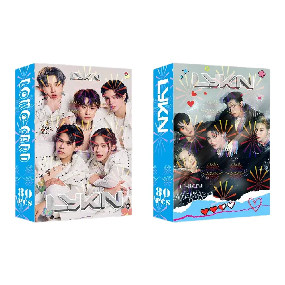 30 개/대 LYKN 태국 보이 밴드 Lomo 카드 - Hong Tui William 레고 & 너트 아이돌 홀로그램 사진 컬렉션 팬 선물