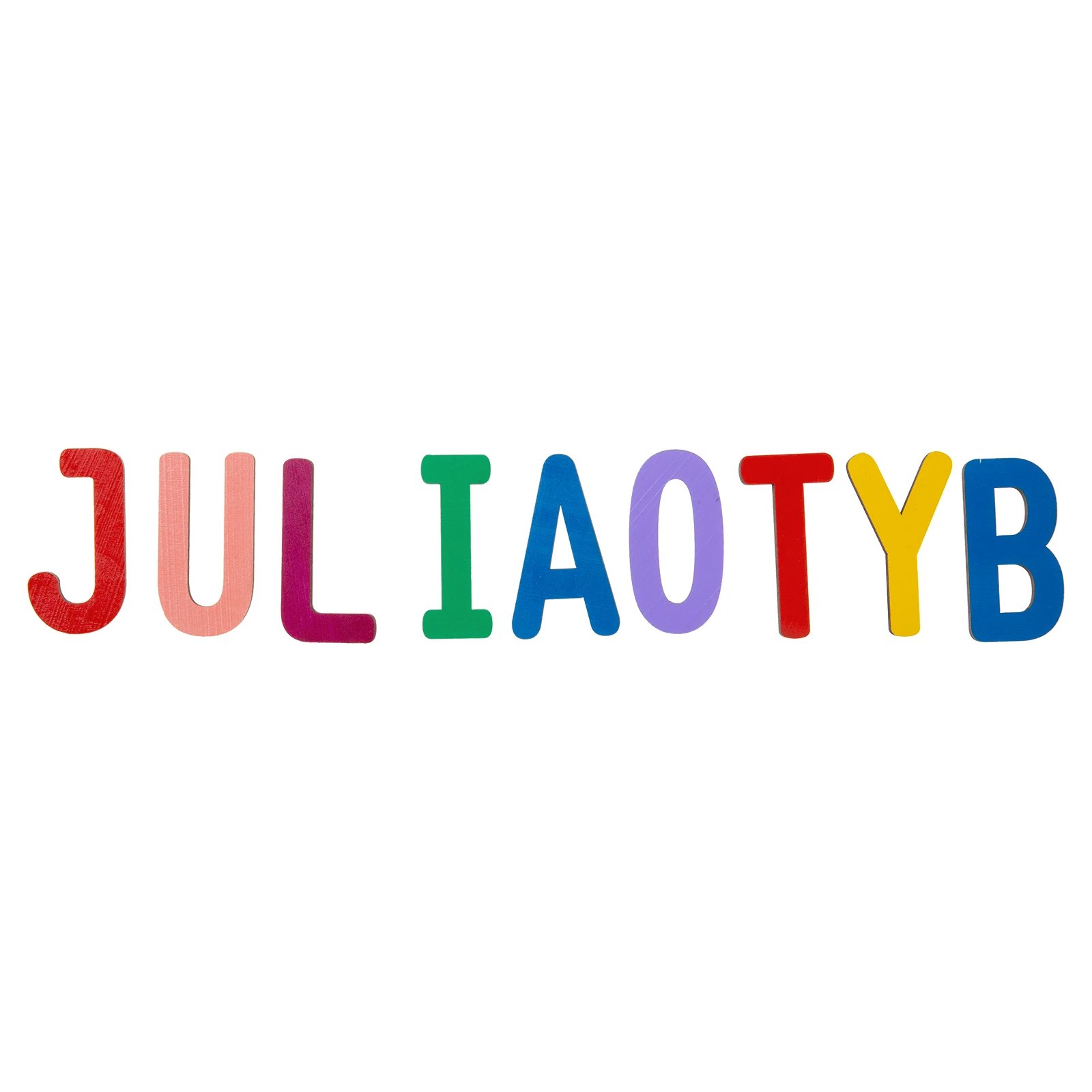 Bright Colors Personalized Name Puzzle 5 | Bright Colors Personalized Name Puzzle 8