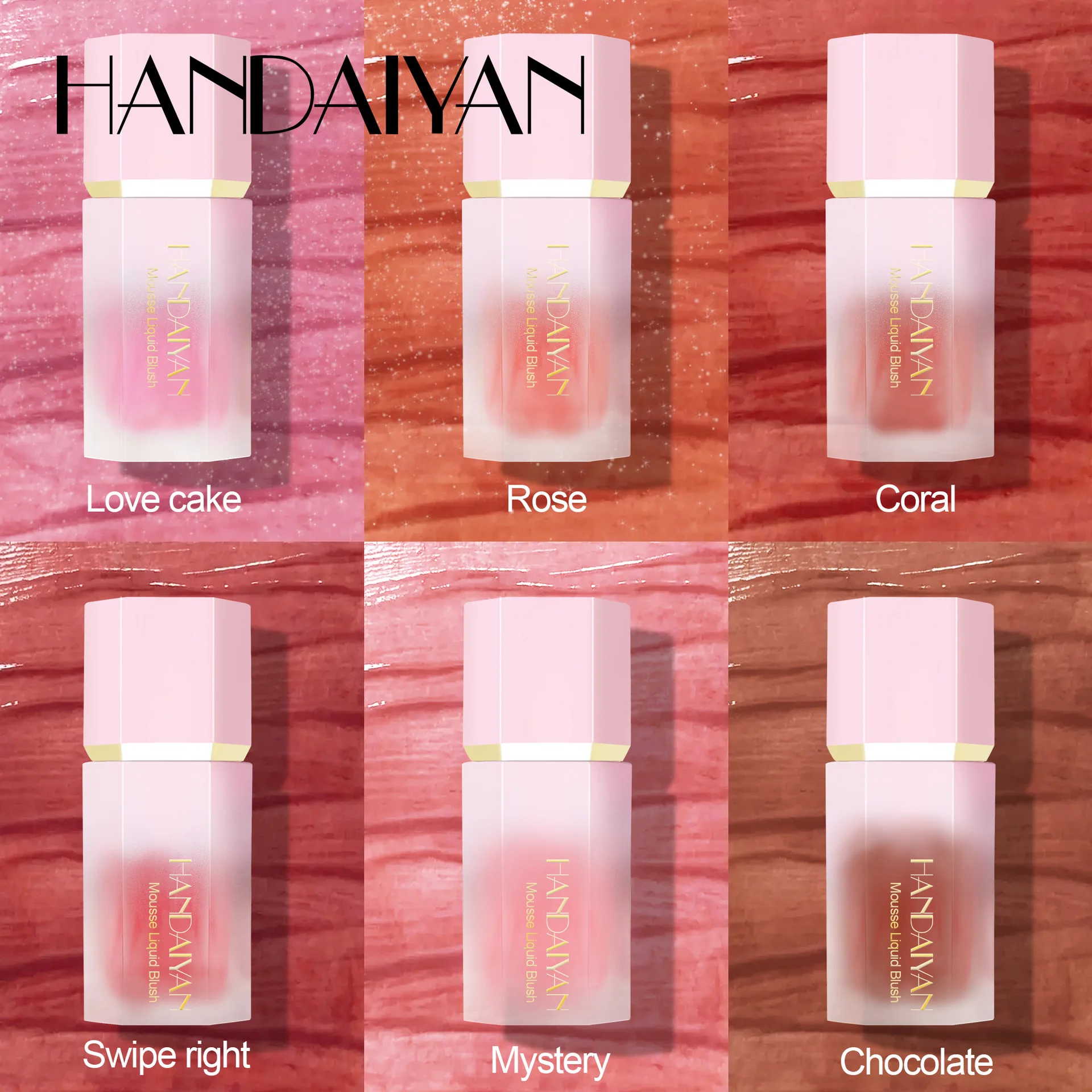 Handaiyan Drunk Elephant Liquid Blush Oil Rare Beauty Facial Nourishing Cream Waterproof Cheek Contour Rubor Maquillaje Coreano