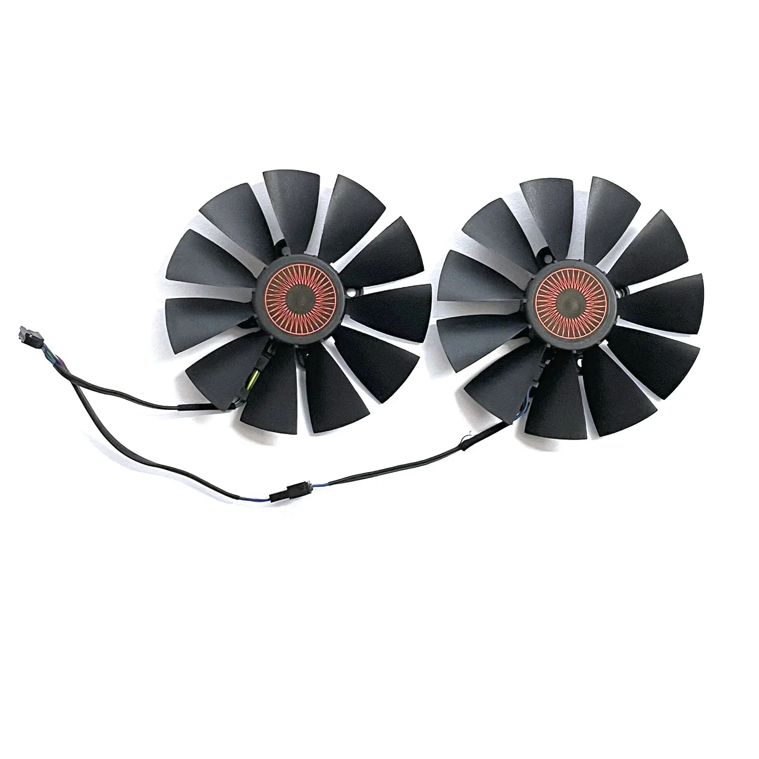 Ventilador Cooler para Asus Strix Gtx 970 980 780 ti r9 380 Placa de Vídeo Gráfica Ventilador 95 mm Fd10015h12s 0.55a 5pin Gtx980 - Imagem 6