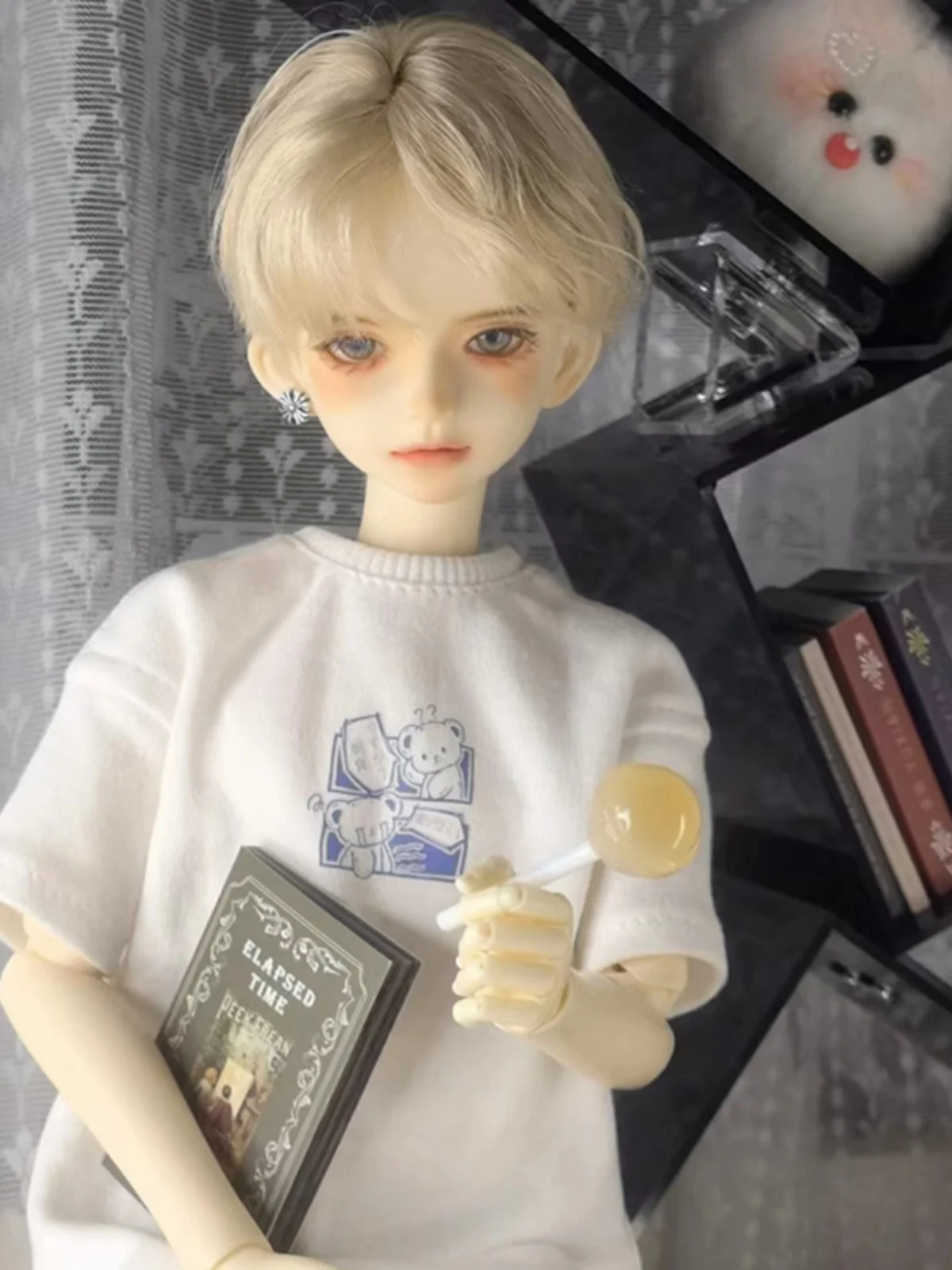 BJD-可動式の人間の形をした人形,フレンチ4ポイントの男の子