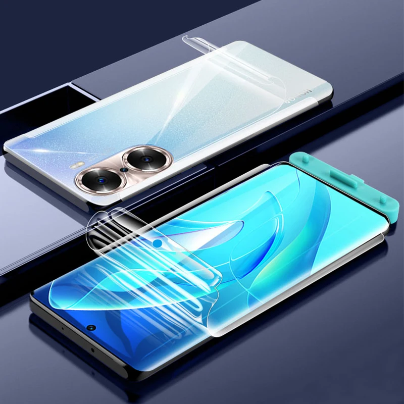 Гидрогелевая пленка 100D для переднего и заднего экрана HD полное покрытие Honor 50 60 SE