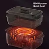 5L Electric Cooker Multi-functional Non-stick Electric Wok Home Large-capacity Hot Pot 2 Gear Temperature Adjust Frying Pan 220V 5