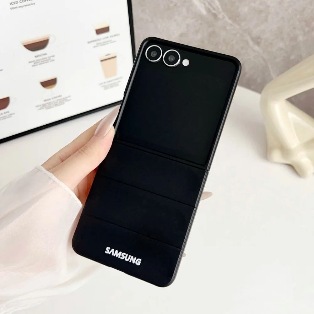 Ultra-Durable Hard Shell Folding Phone Case with Anti-Fall Protection for Samsung Galaxy Z Flip Series