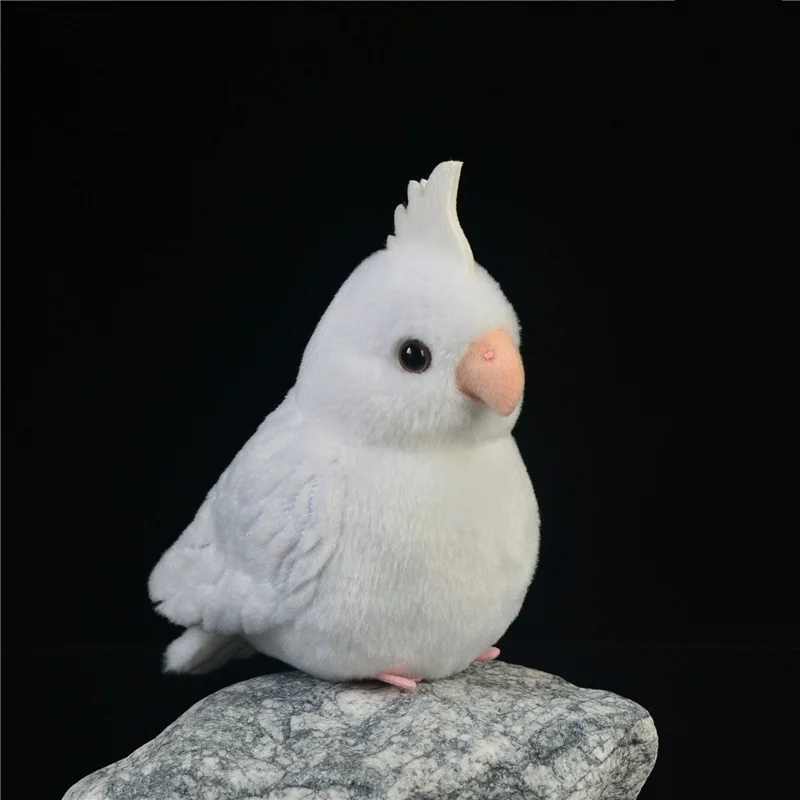カラフルオウムのぬいぐるみ 約20cm ⭐︎カラフルオウムさん⭐︎レインボーな羽根⭐︎吊るせるよ