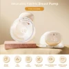 BEBEBAO 240mL Wearable Electric Breast Pump Hands Free Milk Pump with LED Display 3 Modes of Suction 2 Food-grade Material 3