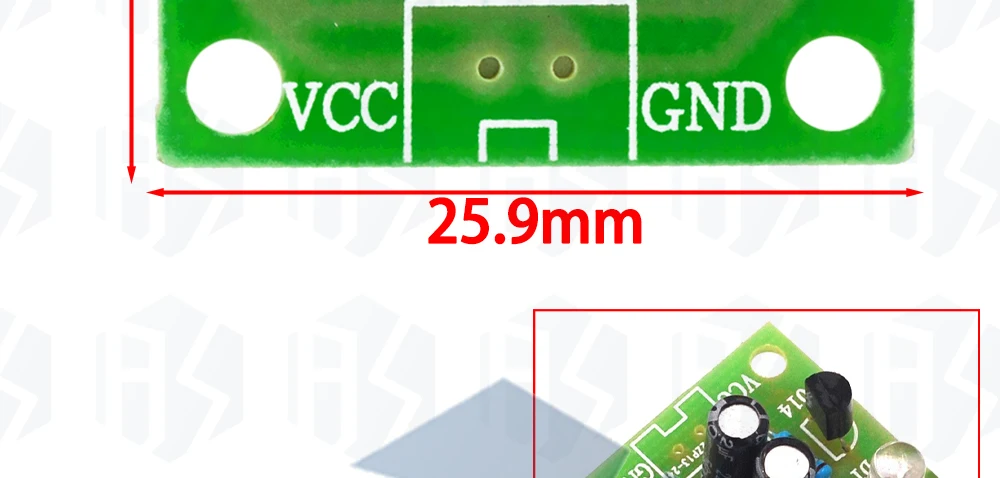 1~10PCS DIY-Kit 5MM LED Einfaches Blinklicht-Schaltkreis-Set Einfache Blinkende LED-Schaltplatten-Bausätze Elektronische Produktions-Suite-Teile – Detail 9