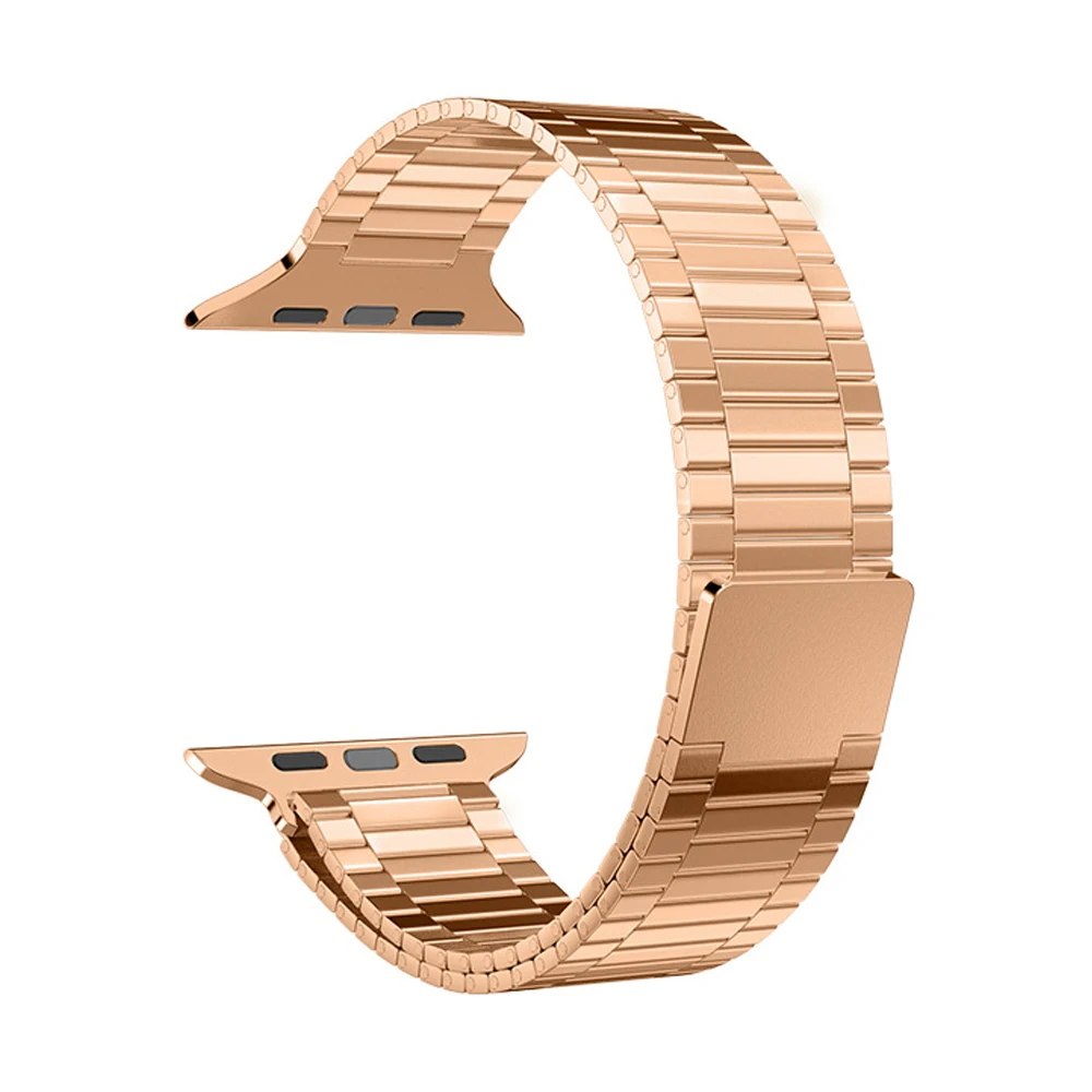 Elegant Solid Stainless Steel Loop Wristband