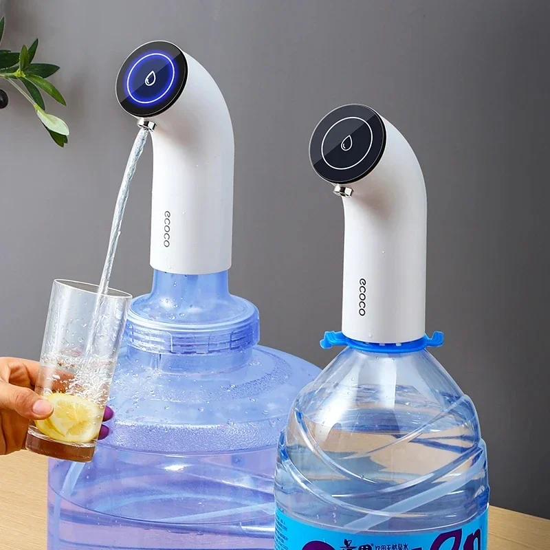 MINI New Water Pump 19 Liters Water Home Dispenser USB Rechargeable Electric Water Pump Portable Automatic Drinking Pump Bottle 2