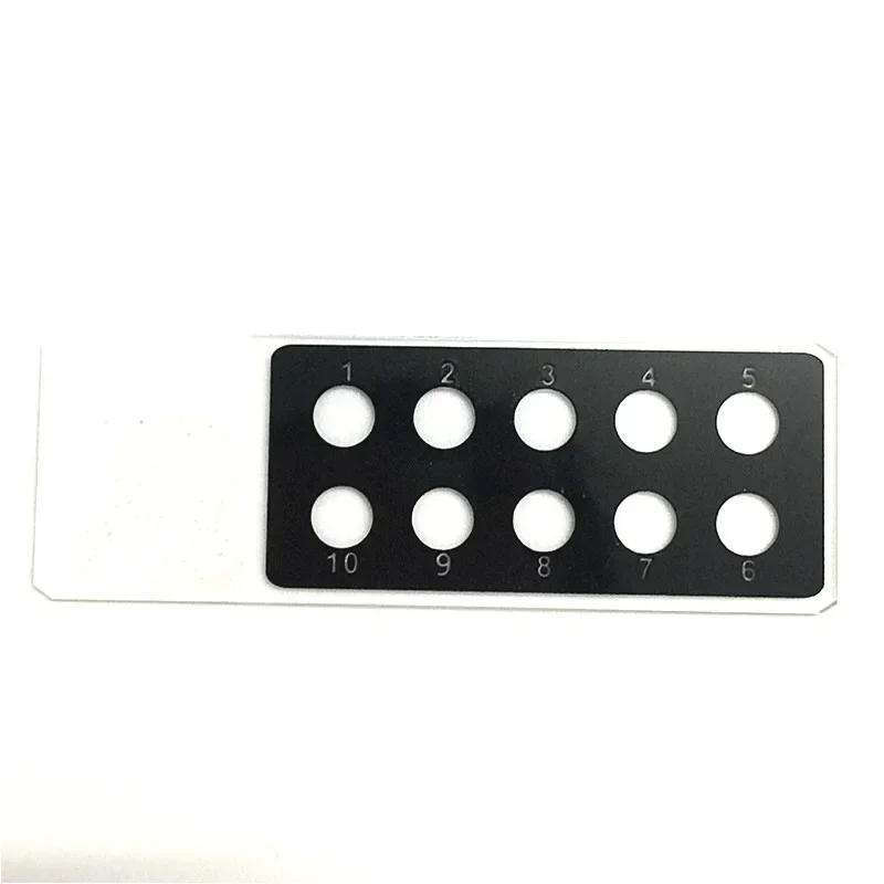 Microscope Slides Immunofluorescence In Situ Hybridization Diagnostic Slide Antigen Porous Slide 10 Well 6mm 1''x3'' 50 / PK