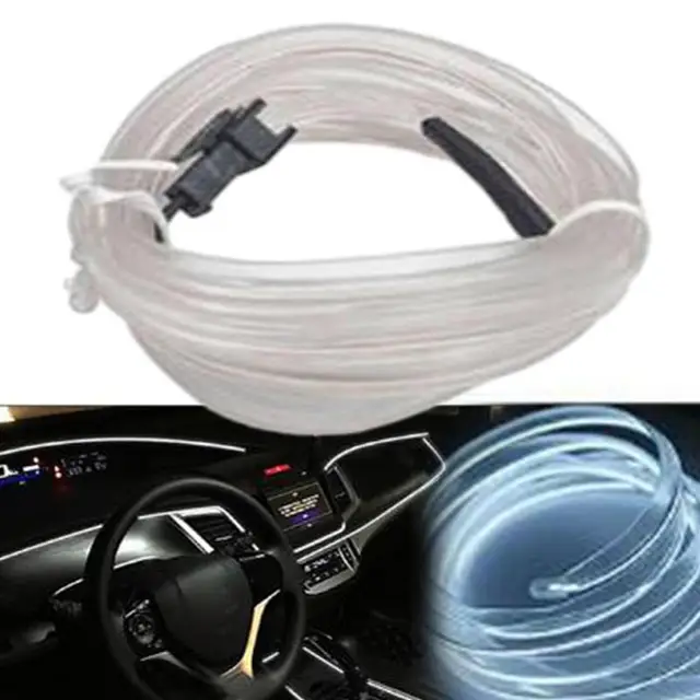 자동차 인테리어를 화려하게 밝히는 자동차 EL 네온 스트립