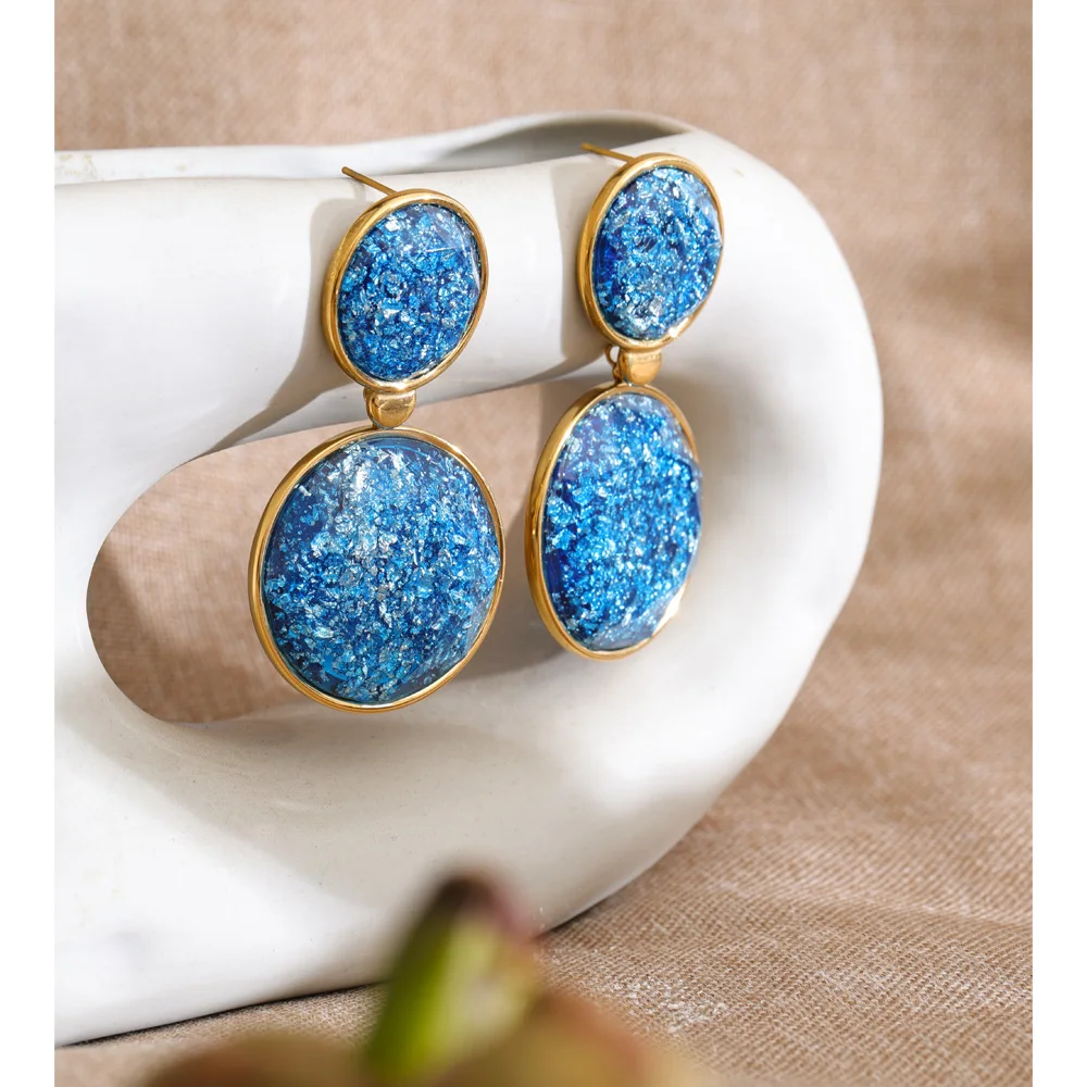 Yhpup Earrings Waterproof Resin Accessories