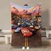 Disney Car Lightning Mcqueen Flannel Plush Soft Fluffy Break Nap Blanket Children's Cover Cartoon Blanket Children Anime Blanket 5