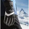 Ski Gloves Men's Winter Cotton Thickened Fleece Warm Windproof Cold Outdoor Cycling Car Waterproof Touch Screen Winter Soft 2