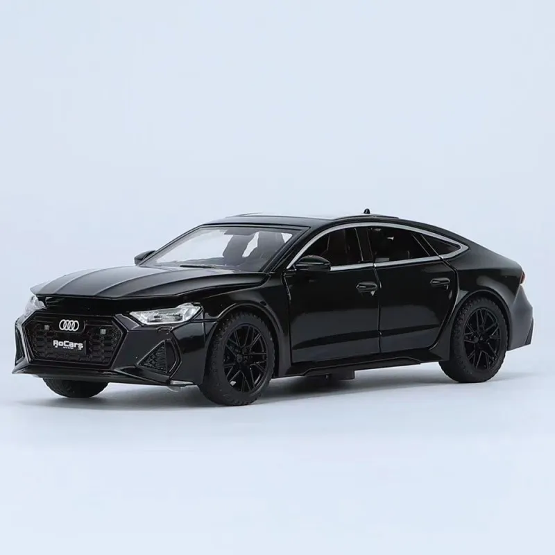 

1:32 Audi RS7 Sportback сплав Diecasts игрушки модель автомобиля моделирование автомобилей Руль звук светильник коллекционный детский подарок