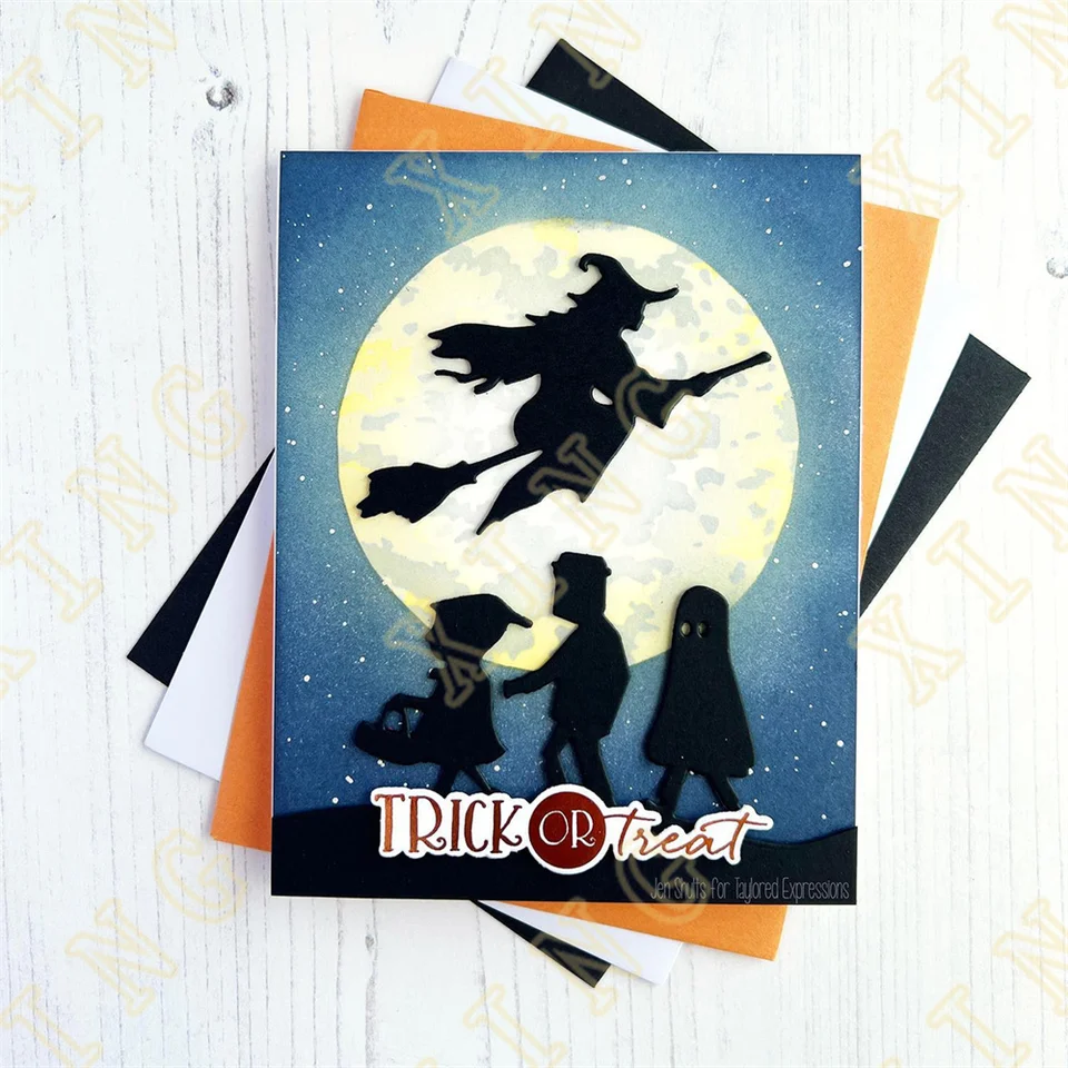 MLWSKERTY Matrices De Découpe En Métal Happy Halloween - Pochoir