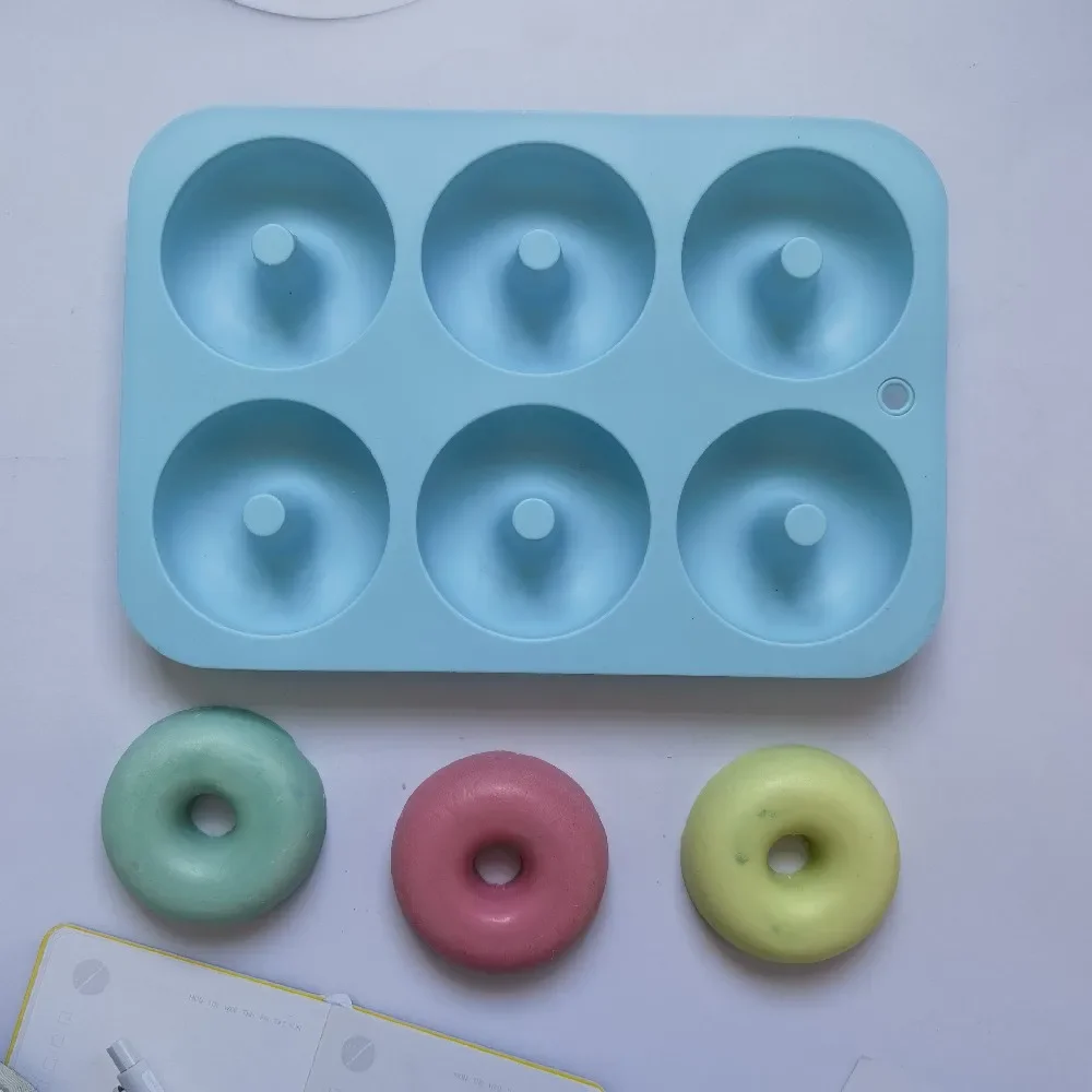 

Silicone Donut Mold Baking Pan Mold Chocolate Cake Mold Bread Pastry Mold DIY Baking Tray Doughnut Dessert Making Cake Tools