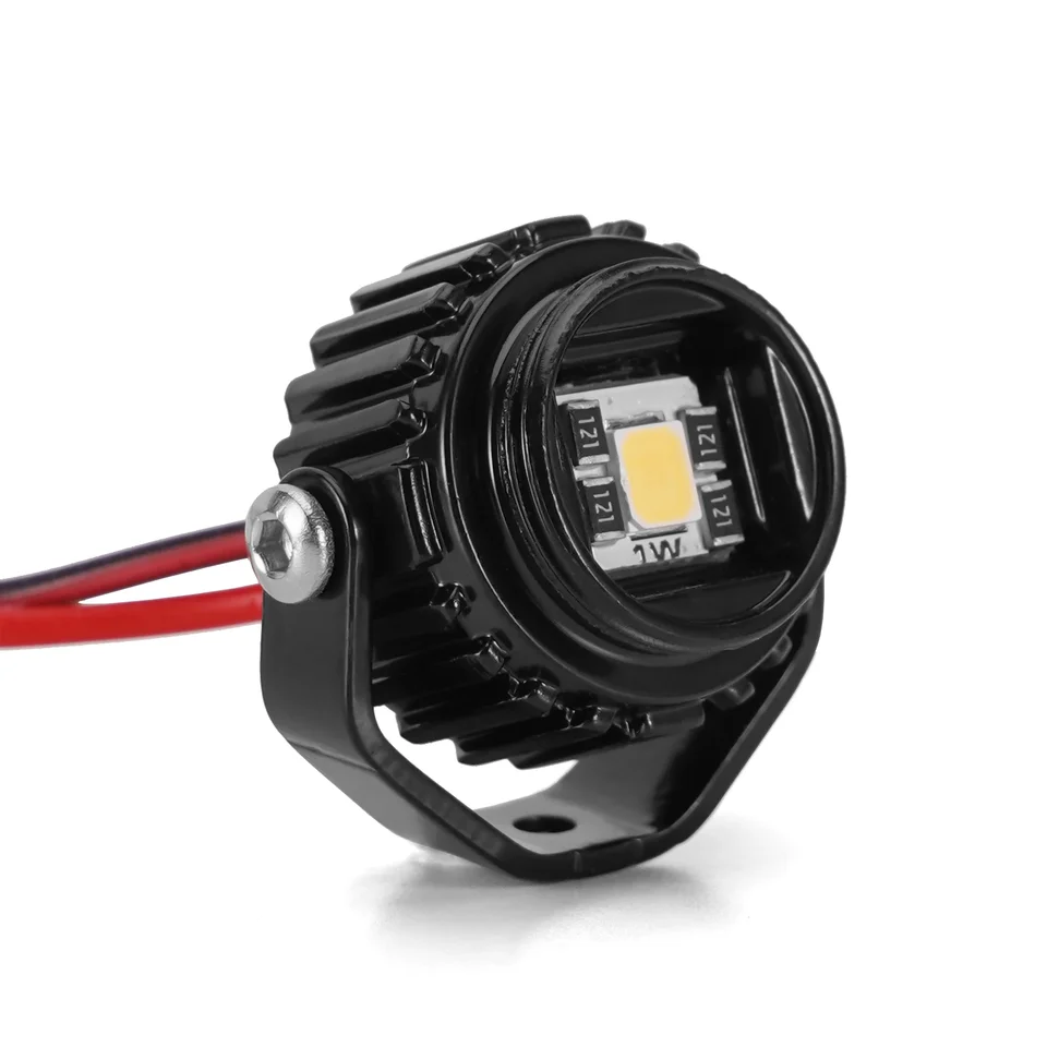 INJORA Luci LED in Alluminio Super Luminose per SCX10 TRX4 1/10 1/8 RC