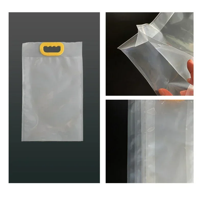 20pcs Rice Plastic Packaging Bags Moisture-proof and Insect Proof Food Storage Sealed Bags Hand-held Vacuum Packaging 5kg 10kg 6
