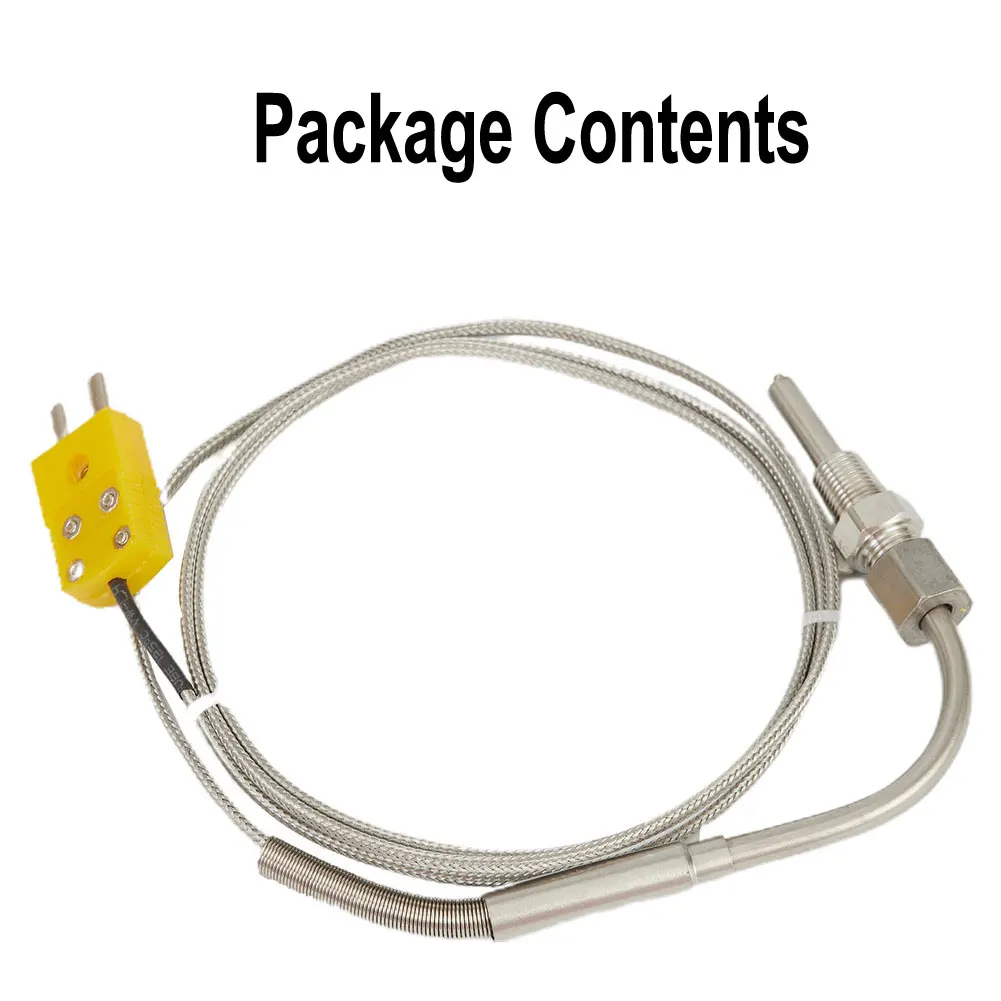 

1 *EGT Thermocouple Temperature Sensor K-type With 1/8" NPT Compression Fittings For All Temperature Controllers