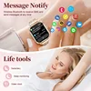LIGE Female Fashion Diamond Women Smart Watch Bluetooth Call Waterproof Watch AMOLED Screen Sports Smartwatch Health Monitor 2