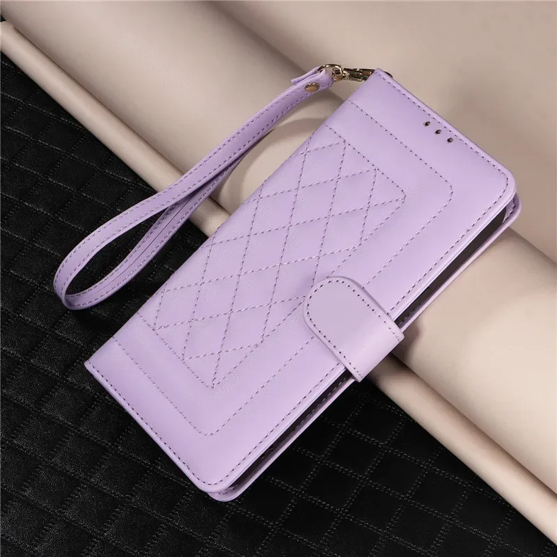 Elegant 3D Flip Leather Wallet Phone Case