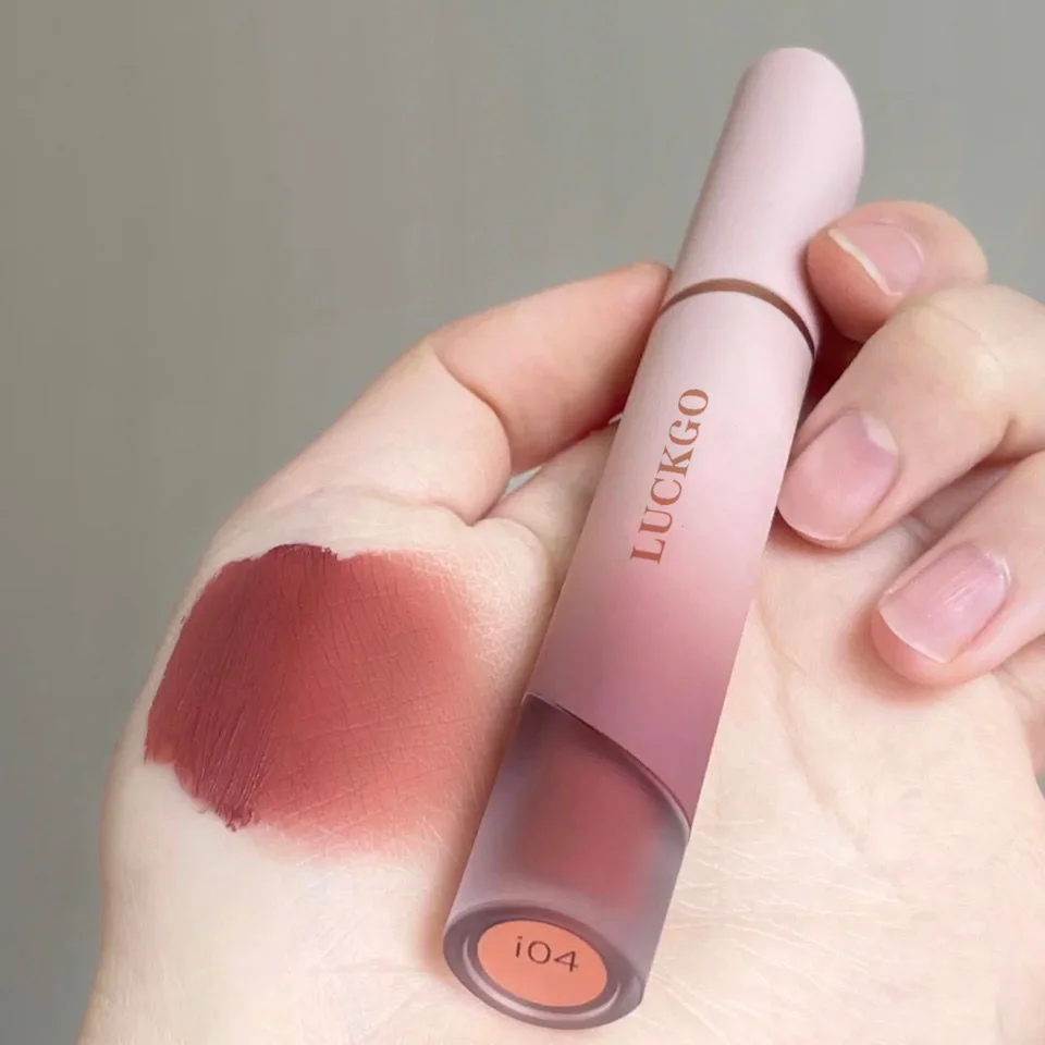Velvet Matte Lipstick Cream Sexy Red Lip Tint Moisturizing Long Lasting Lip Gloss Waterproof Makeup Korean Cosmetics 6 Color 2