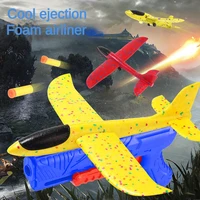 Funny Airplane Toys For Kids Plane Catapult Gun Shooting Game Birthday GifNew Airplane Launcher Bubble Catapult With Plane Toy 1