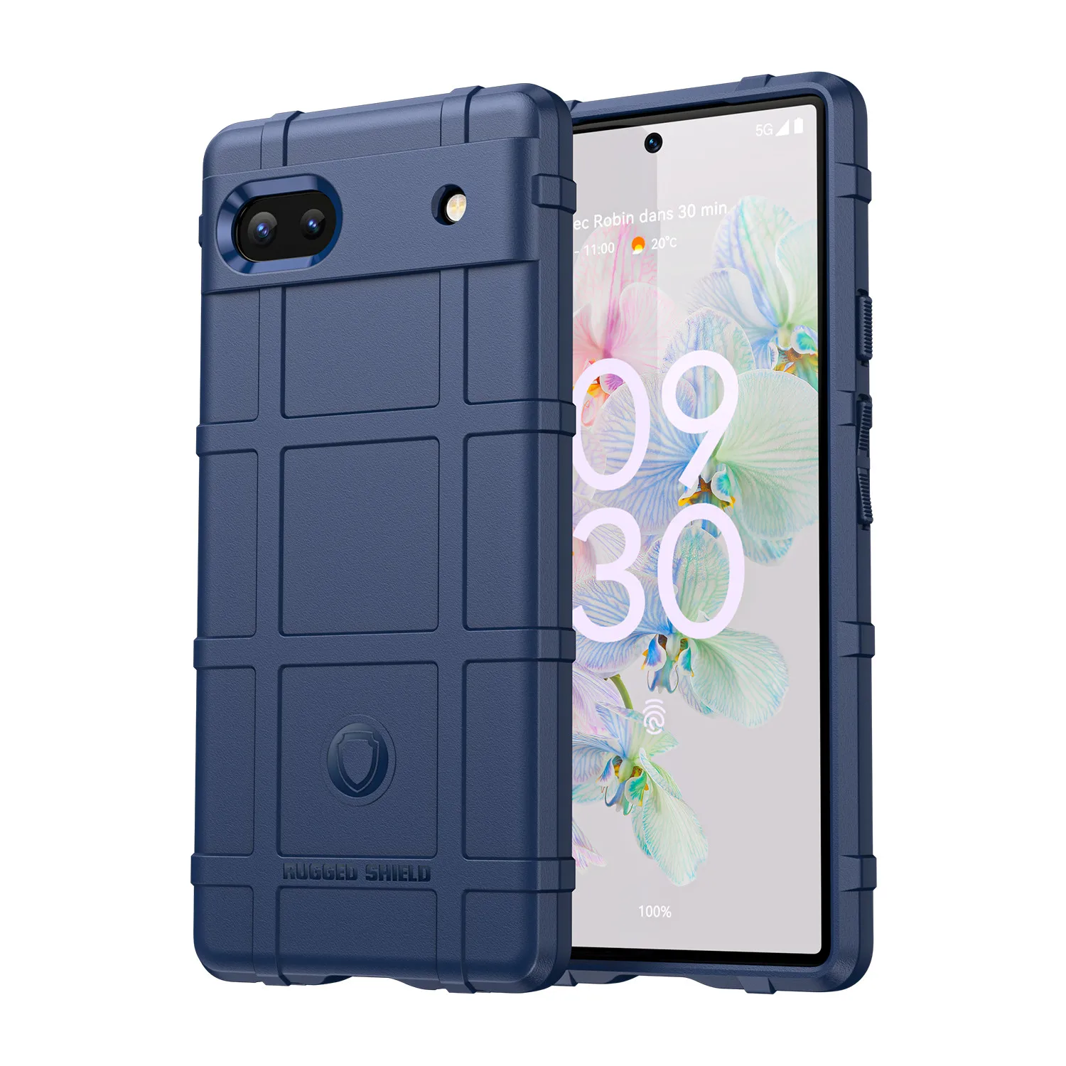 Armor Shield Soft Silicone Back Cover with Anti-Knock Protection and Matte Finish