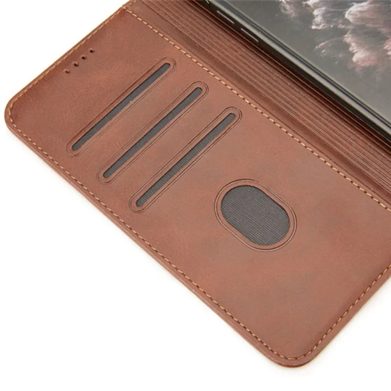 Magnetic Flip Leather Wallet Phone Case for Iphone 14 13 Pro Max 12Pro Xs Max 11 15Pro Max Xr 78plus Business Luxury Wallet Case
