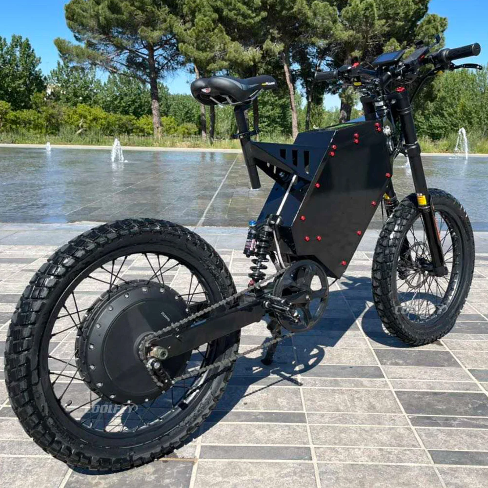 2024 New Product Max Load Capacity 150kg Mountain 8000w 15000w 20000w Tire Stealth Bomber Electric Bike