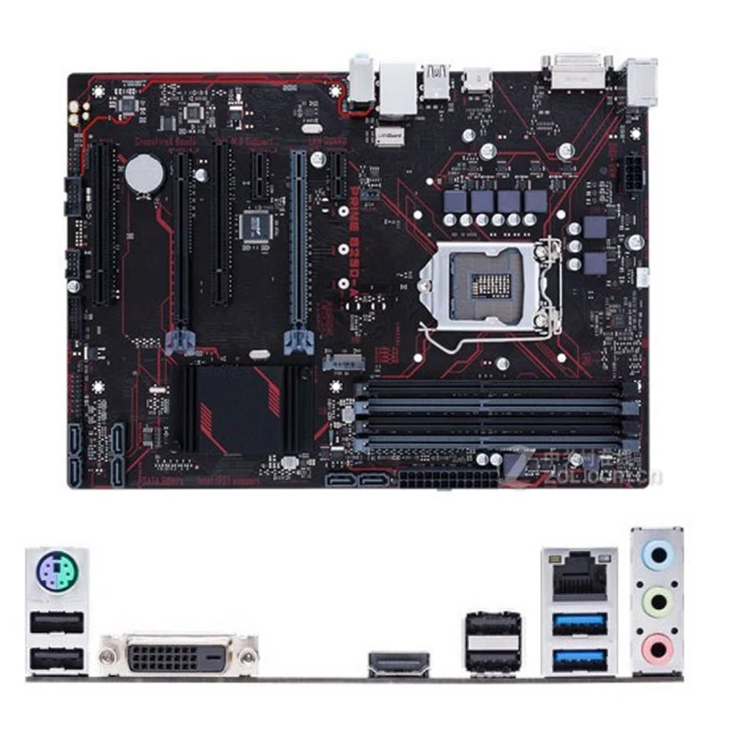 

Intel B250 PRIME B250-A motherboard Used original LGA1151 LGA 1151 DDR4 64GB USB2.0 USB3.0 SATA3 Desktop Mainboard