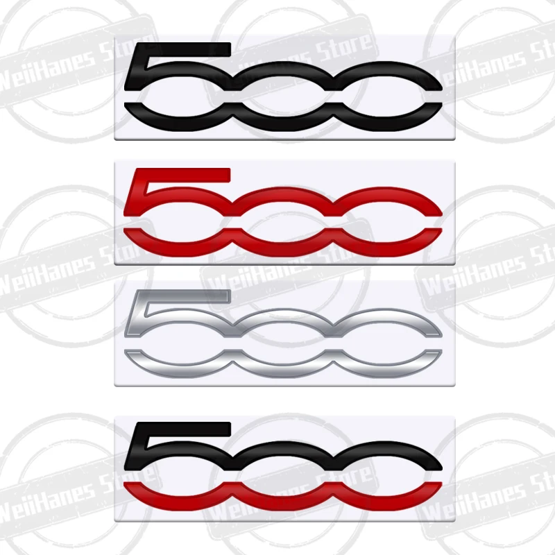 Premium Metal 3D Badge Letter Logo - Car Rear Trunk Body Sticker Emblem Accessory