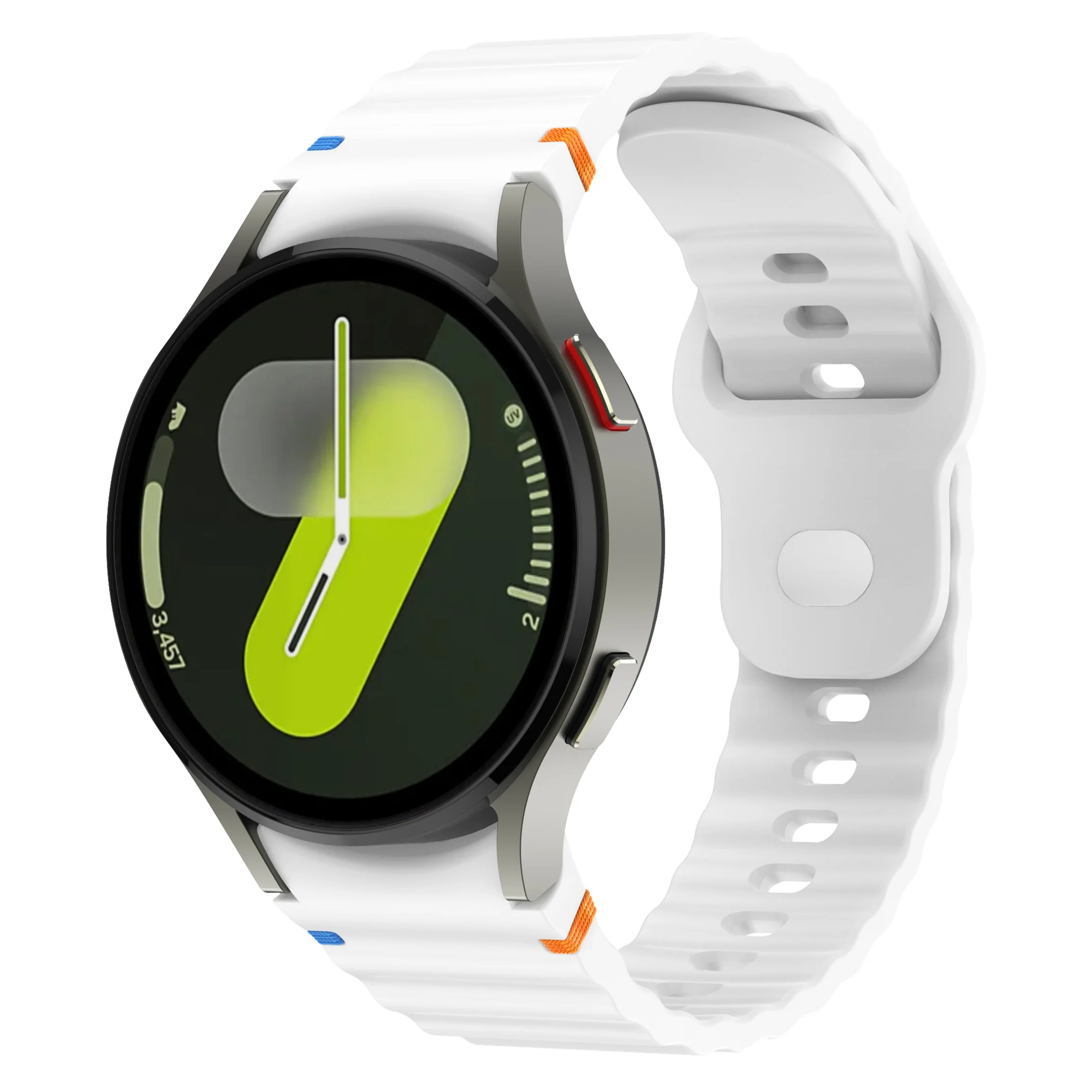 Seamless Silicone Bracelet for Galaxy Watches - Universal Fit