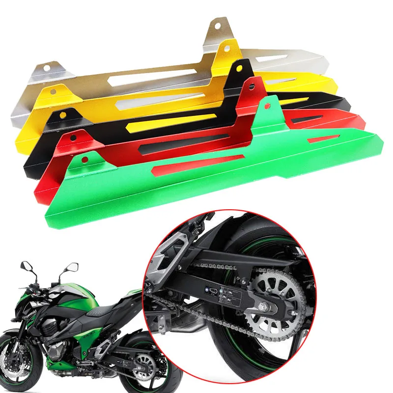 

Motorcycle Chain Belt Cover Protector Rear Chain Guard Protection Decoration Cowl For Kawasaki Z800 Z-800 2013 2014 2015 2016