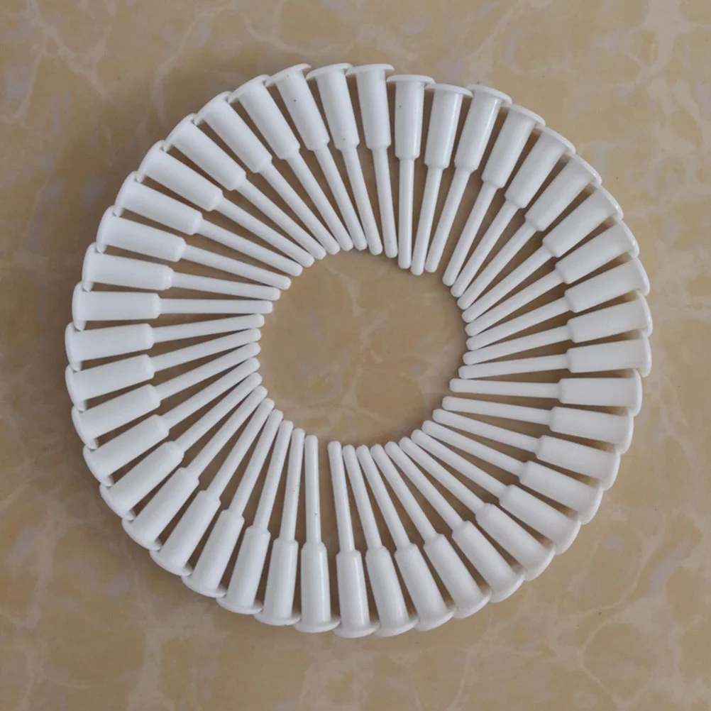 

50PCS Yoga Ball Air Plug Exercise Ball Jump Ball Air Stopper Plug Pin (White)