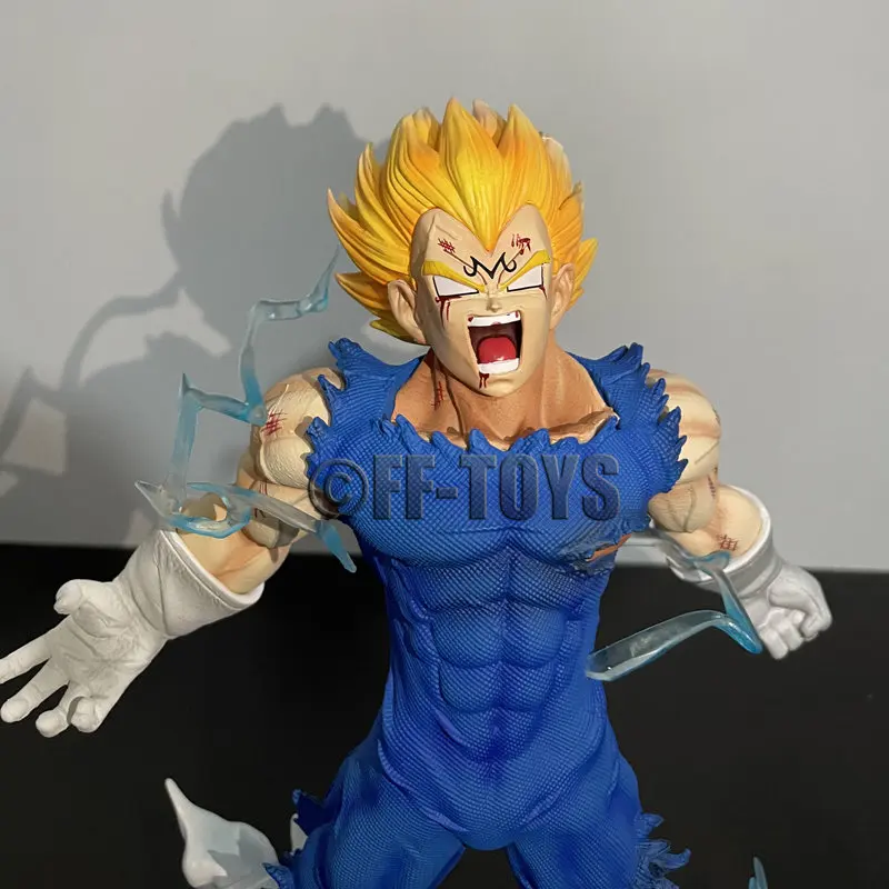 Anime Dragon Ball Z GK Vegeta Figure Self-destruct Majin Vegeta Figurine 27CM PVC Action Figures Collection Model Toys Gifts