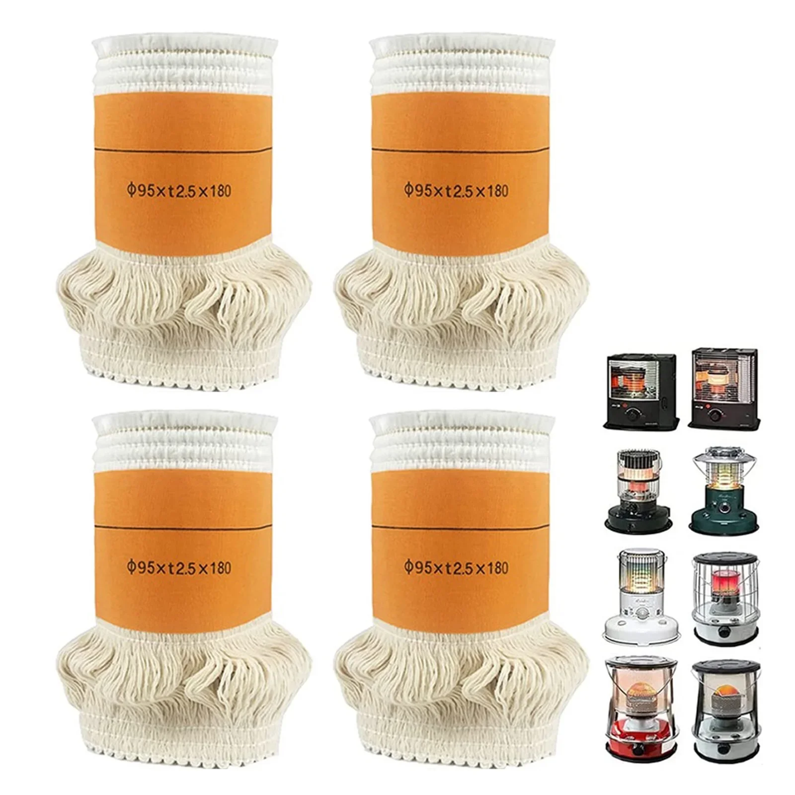 Stufa A Cherosene In Ferro Con 8 Stoppini – 700ml, Antivento, Portatile Per Campeggio, Escursionismo E Picnic – Verde Militare