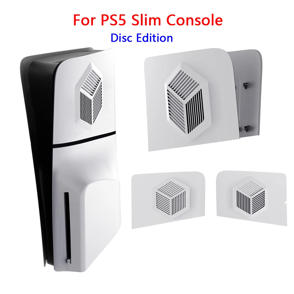 Guscio Di Raffreddamento Di Ricambio Per Sony Ps5 Slim Console Split Type Sinistra Destra Coperchio Superiore Shell Per Playstation 5 Slim Disc Editio