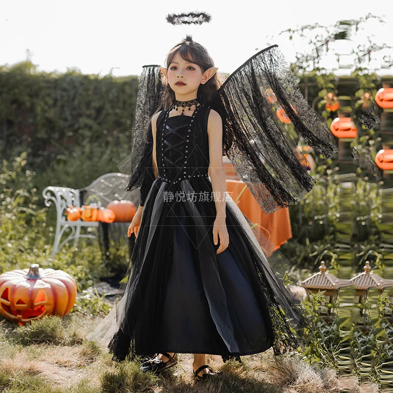 Adult Kids Vampire Dracula Cosplay Costume Halloween Scary Gothic Style  Party Masquerade Clothes Fancy Count Carnival Cape - Price history & Review, AliExpress Seller - Zz3 Store