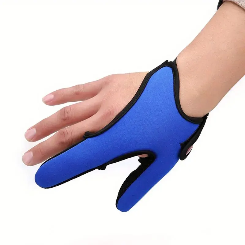 Fishing Gloves 1 Breathable Fishing Glove Anti Slip Grip Sun Protection Double Finger Design on Right Hand