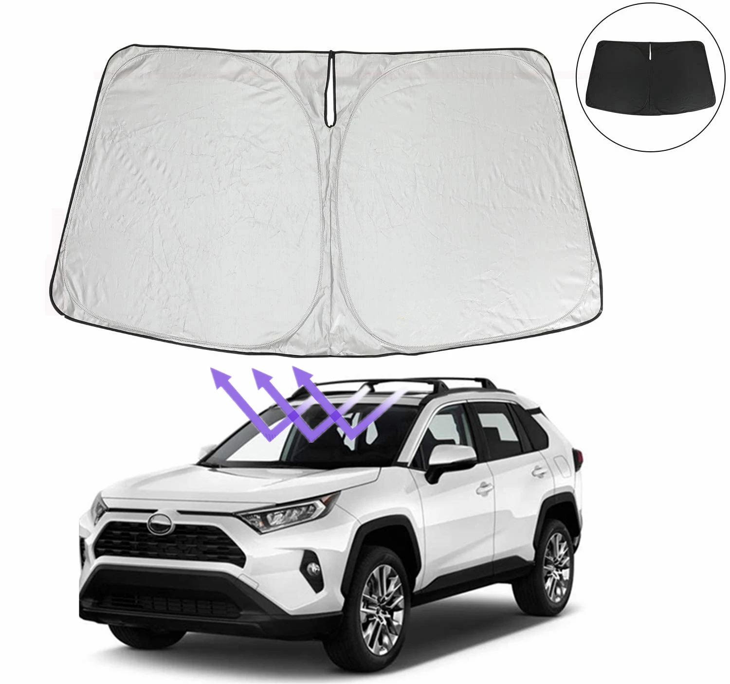 Car Sun Visor Windshield sunshade Auto Front Window Sun Shade Car