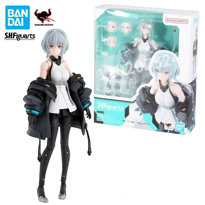 

100% оригинал в наличии Bandai S.H. Фигуртс SHF Synduality Noir аниме экшн-Фигурки игрушки коллекционные модели из ПВХ