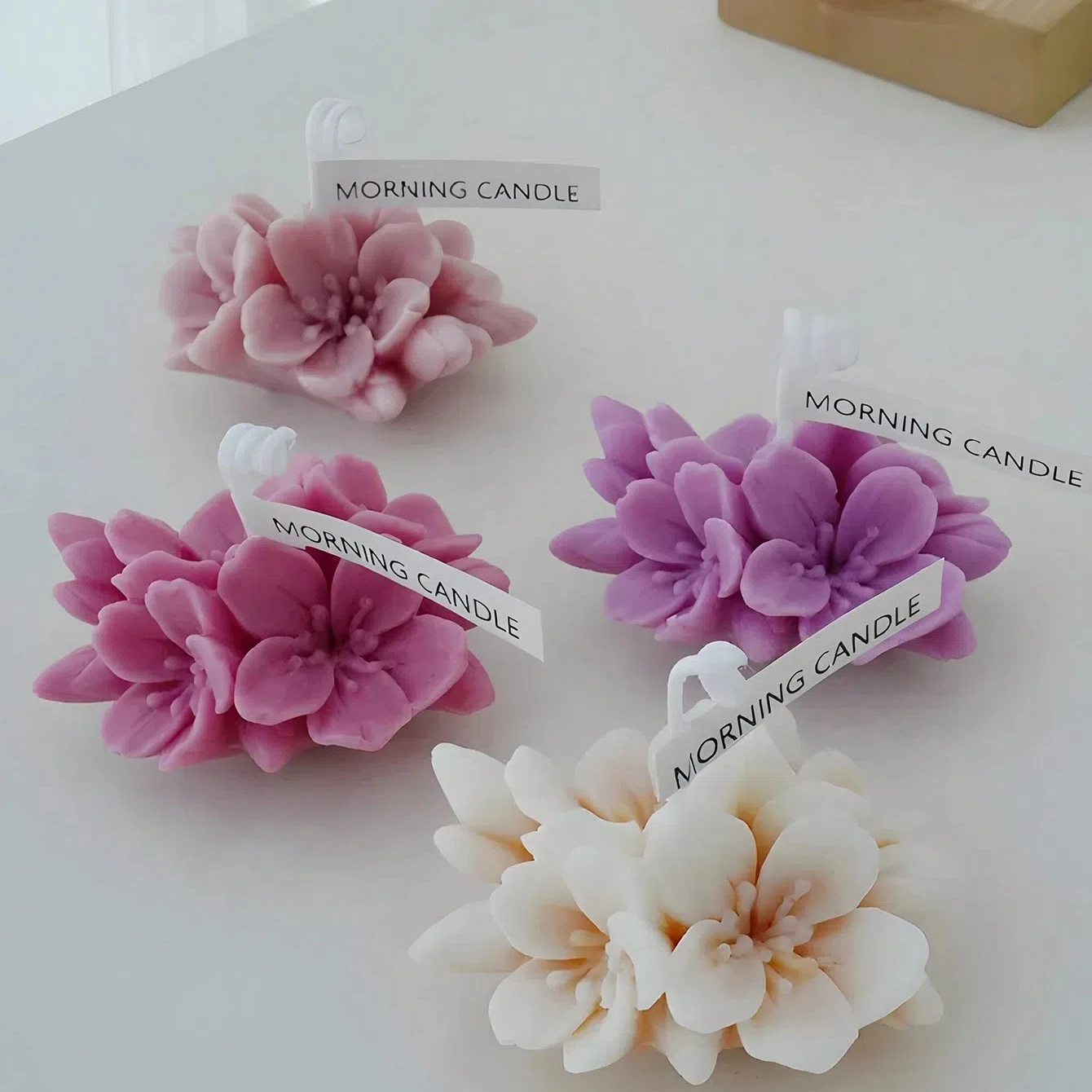 Peach Blossom Candle Mold 1