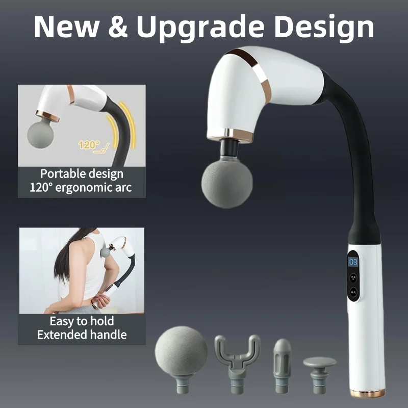 U Shaped Deep Tissue Massage Gun for Muscle Relaxation