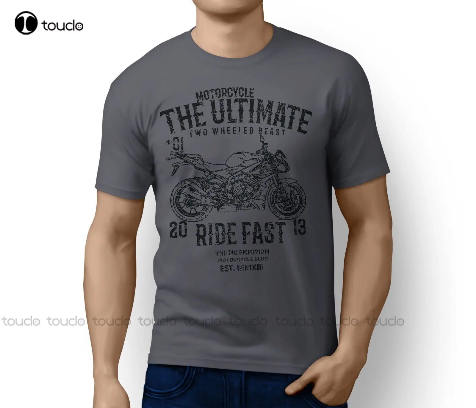 

Brand T-Shirt Men Fashion Ultimate Germany Motorbike 2017 Inspired Motorcycle Art T-Shirt Print T-Shirt Men Harajuku Unisex