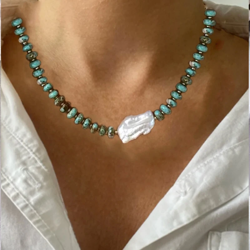 Collana in argento con turchese dei nativi americani Navajo in vendita su Italia | collane nativi americani, turchesi gioielli nativi americani, collane navajo