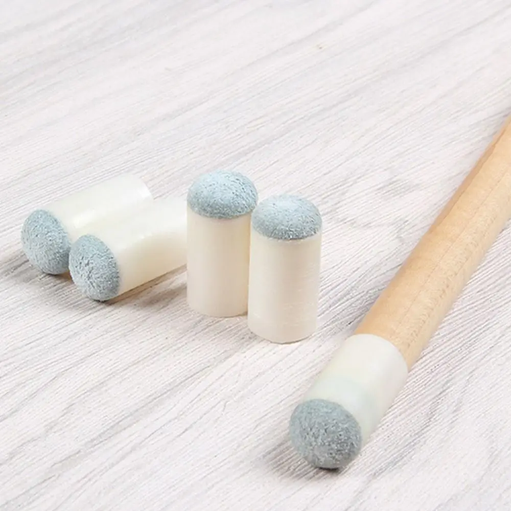 Plastic Slip-on Billiards Cue Tips Protector 9/10/11/12/13mm 10PCS pool cue tips billiard cue tips billiard accessories