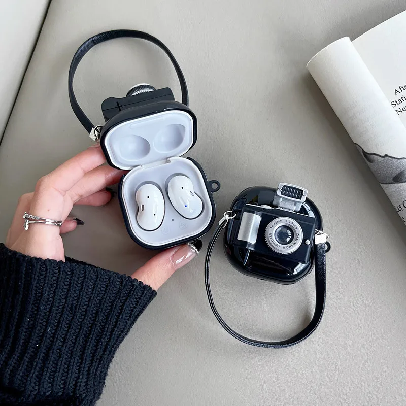 La Fotocamera 3D Può Illuminare La Custodia Per Auricolari In Silicone Di Alta Qualità Per Samsung Galaxy Buds Live/Galaxy Buds2/Buds Pro/Buds2 Pro Co
